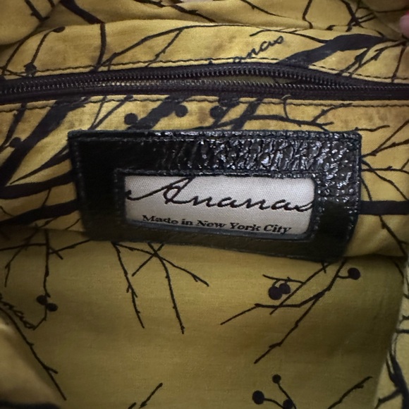 Ananas Collection- Black Handbag - Picture 4 of 5